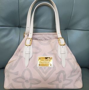 Louis Vuitton Cabas Tahitienne GM/PM Pink Bag